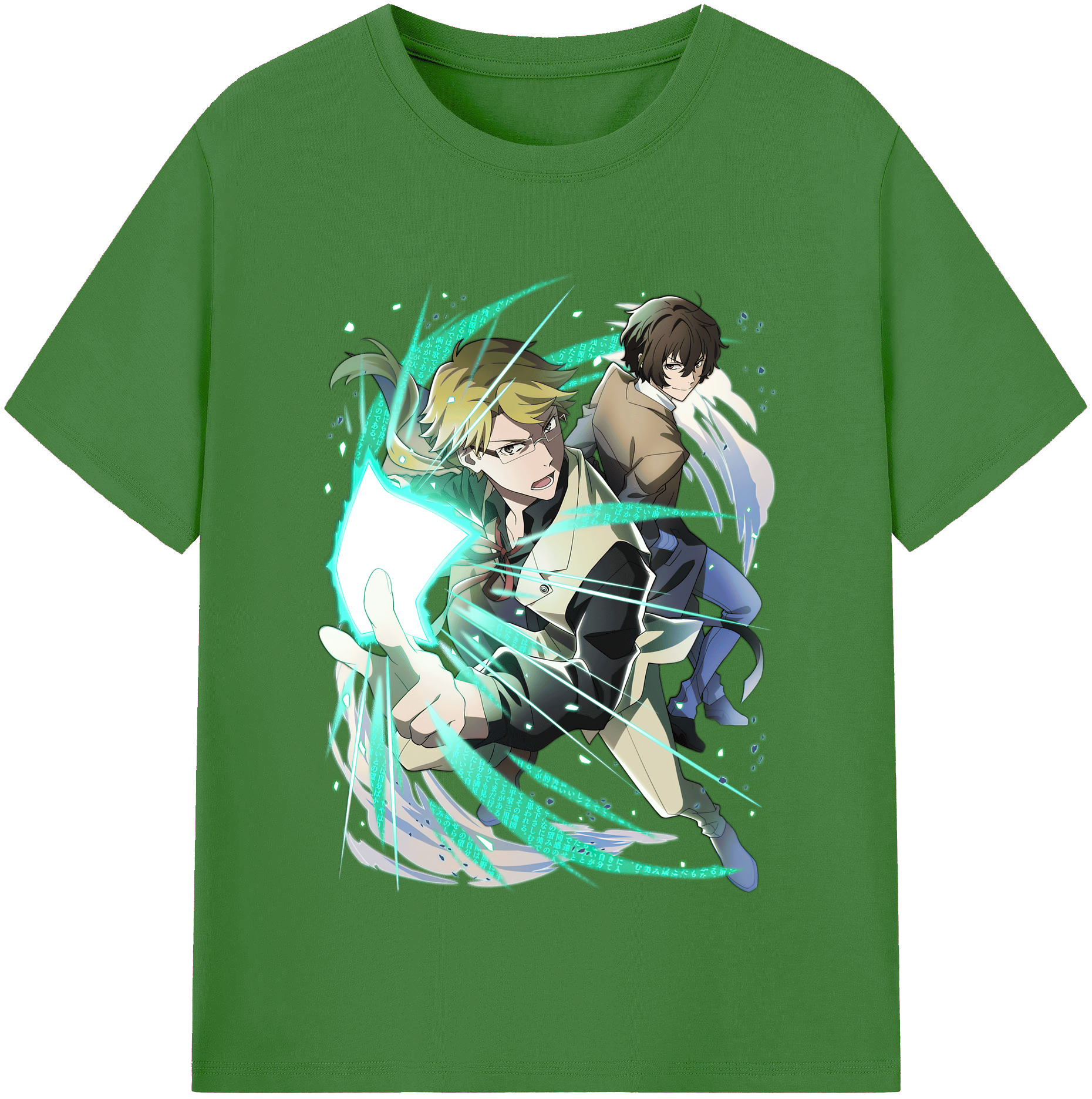 （画像用） 文豪ストレイドッグス Bungo Stray Dogs レディースカジュアルプリントTシャツ（綿100％）